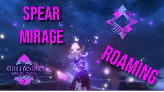 Burst your enemies  Spear Mirage Roaming Build Guide GW2 WvW [upl. by Aikal]