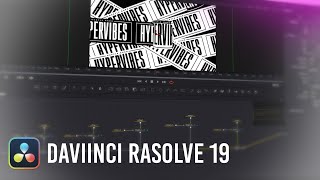 Davinci Resolve 19 Tutorial Rolling Typography Motion Graphics in Davinci Resolve 19 [upl. by Idarb]