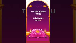 Lucky zodiac signs Diwali 2024 trending shorts lucky zodiac anuvjain viralvideo astrology [upl. by Etka953]