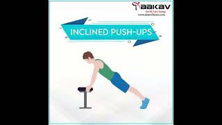 How to Do Incline PushUps for Better Chest and Core Strength  AAKAV FITNESS [upl. by Alyahs]