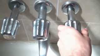 How To Fix A Leaking Bathtub Faucet Quick And Easy [upl. by Eelsha]