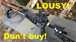 Reviewed The RSX7 quotDoomsdayquot Slingshot Rifle [upl. by Ayat]