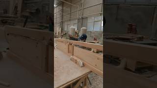 Hand carved door assembling process [upl. by Aynahs]