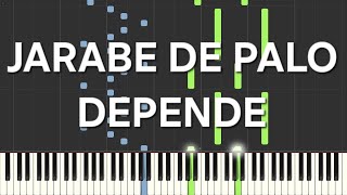 jarabe de palodependerallentatoslowpiano facile easy tutorial [upl. by Gunzburg]