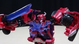 SDCC Exclusive Transformers Prime TERRORCON CLIFFJUMPER EmGos Transformers Reviews N Stuff [upl. by Fulbright92]