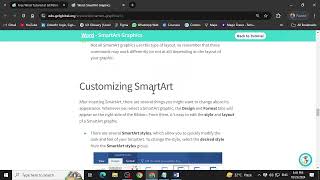 Smart Art Graphics  Applying and Modifying Styles [upl. by Vinny916]