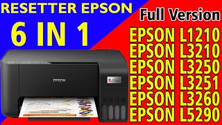 Resetter Epson L1210 L3210 L3250 L3251 L3260 L5290 Full Version [upl. by Cammi158]