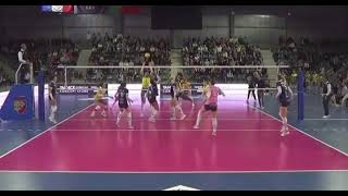 Serena Gray  Beziers Volleyball Highlights [upl. by Vera]