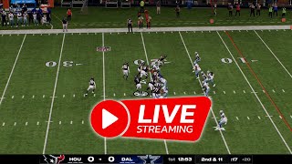 MADDEN NFL LIVE🔴Dallas Cowboys vs Houston Texans  Week 11 NFL Full Game  18th November 2024 NFL25 [upl. by Adnoved]