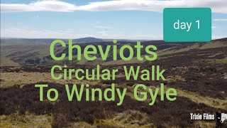 The CheviotNorthumberland A Circular Walk Windy Gyle [upl. by Judenberg]