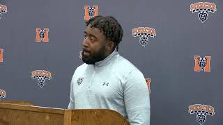 Mercer Football Press Conference [upl. by Jovi]