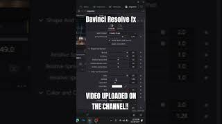 Davinci Resolve video effects in 82 seconds ytshorts davinciediting davinciresolve viralshorts [upl. by Gudren625]