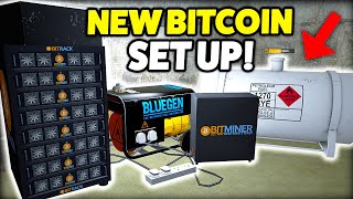 NEW BITCOIN SERVER RACK SET UP Using A Generator And fuel Gmod DarkRP Life EP 11 [upl. by Anawk]