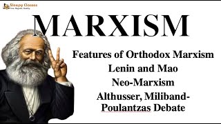 Political Science  What is Marxism Part 2 Orthodox Marxism Leninism Maoism NeoMarxism [upl. by Riki]