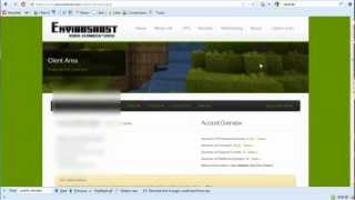 How to start a Minecraft Server website basics cPanel [upl. by Burger907]