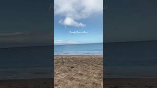 Peaceful time in Maui hawaii maui chill beach travel vlog travelvlog beautiful ocean [upl. by Chauncey]