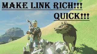 Ultimate Glitch Unlimted DiamondsRupees  Korok Seeds in 1 LocationMaster Mode Zelda BotW [upl. by Statis]