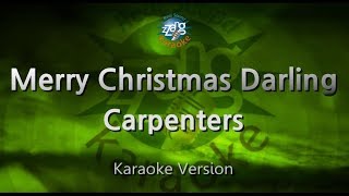 CarpentersMerry Christmas Darling Karaoke Version [upl. by Norej752]