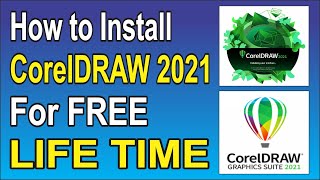 How to Install CorelDRAW 2021  कोरल ड्रॉ 2021 कैसे इनस्टॉल करें [upl. by Alil]