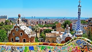 Explore Park Guell in Barcelona Spain [upl. by Lyreb]