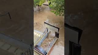 Heavy rains cause widespread flooding in Cévennes dArdèche France [upl. by Negris531]