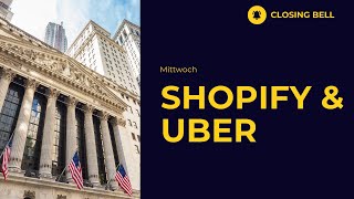 UBER und SHOPIFY rot  Schwach nach den Earnings [upl. by Rombert]