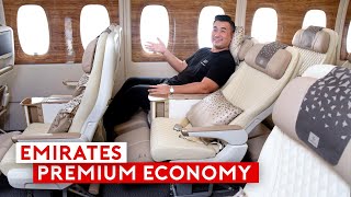 Emirates New Premium Economy and Upgraded Cabin on A380 [upl. by Brian]