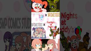 DDLC JOINS US FOR A BITE animation shorts fivenightsatfreddys dokidokiliteratureclubplus [upl. by Heyward]