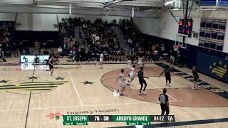 St Joseph vs Arroyo Grande [upl. by Adelice641]