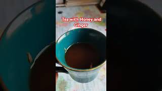 Tea With Honey and Ginger ❤️🥰 enjoy allahuakbar allah shortvideoshortsfeed shortsvideoshorts [upl. by Sotsirhc]