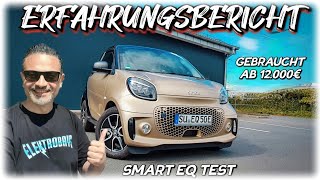 Elektro Kleinwagen Smart EQ Erfahrungsbericht amp Test mit Infos [upl. by Eiramana846]