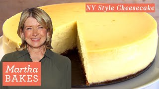 Martha Stewart’s New YorkStyle Cheesecake  Best Dessert Recipes [upl. by Wivina]