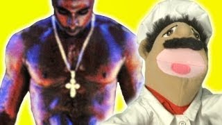 Puppets React  Tupac Hologram and Mel Gibson [upl. by Eniarrol]