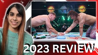 A Year In Wrestling NJPW 2023 Review [upl. by Kohcztiy]