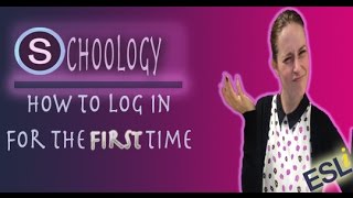 How To Log into Schoology for the FIRST time [upl. by Darcee]