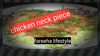 how to cook chicken neck piecedelicious chicken recipespicy chicken fareehalifestyle6805 [upl. by Aicirtap27]