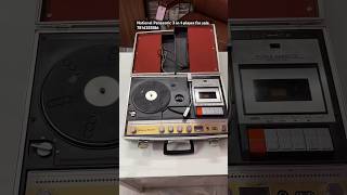 National Panasonic 3 in 1 record player for sale everyone oldisgold shortmusic song shorts [upl. by Nirik565]