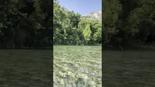 Nueces River in Uvalde Texas shorts river swimming relaxing nueces clearwater [upl. by Anikas]