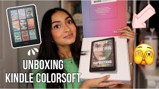 KINDLE COLORSOFT UNBOXING  SETUP [upl. by Loretta]