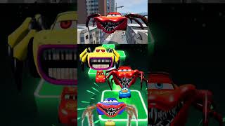 Cars Cruz Ramirez vs Cars Mater Turbo vs Lightning McQueen Eater vs Cars Mater x Tiles Hop [upl. by Megen]