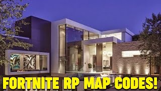 BEST MANSION FORTNITE ROLEPLAY MAP CODES [upl. by Rumilly853]