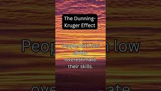 The DunningKruger Effect shorts psychologicalfacts psychologyfacts [upl. by Files]