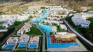 Mitsis Blue Domes hotel Greece Kos island dji [upl. by Darell]