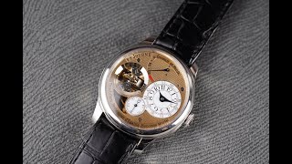 FP Journe Tourbillon Vertical in Platinum  fpjourne tourbillon fpj [upl. by Shipley429]