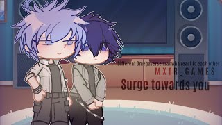 Different Omegaverse BL Manwha react to each otherSurge towards youCredsMxtrGames [upl. by Malonis]