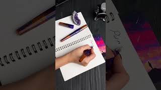 Purple Sunset  Fountain Pen  BENU Store Exclusive [upl. by Coulombe706]