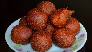 ഗോതമ്പ് ഉണ്ടംപൊരി  Wheat Undampori Recipe  Kerala Sweet Bonda  Pazhacake [upl. by Yrome]