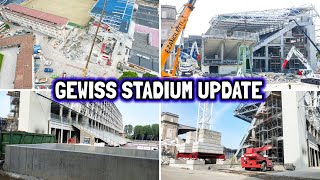 NEW ERA OF ATALANTA New Gewiss Stadium Renovations Update Distinti Sud Underground Parking Roof [upl. by Ranitta]