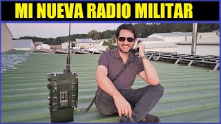 RADIO MILITAR PRC320 MANPACK HF PORTATIL REVIEW Y PRUEBAS [upl. by Aloise653]