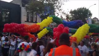 Auckland Pride Parade on Ponsonby Road 2017 [upl. by Yedsnil]